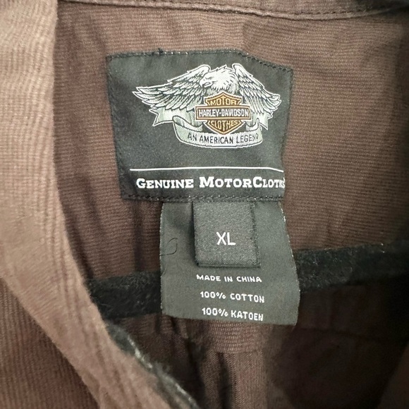 Harley Davidson Raw Edge Sleeveless Blowout Shirt Biker Grunge Size XL - Picture 2 of 3